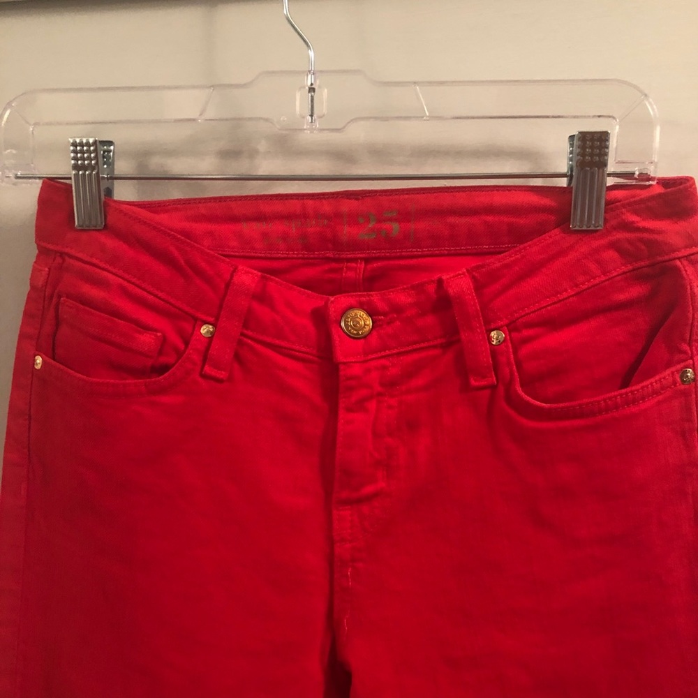 Kate spade red jeans